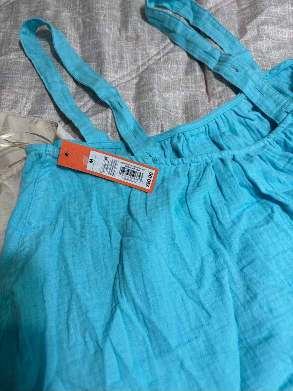 Girls' Lightweight Button-Front Top - Picture 7 of 8
